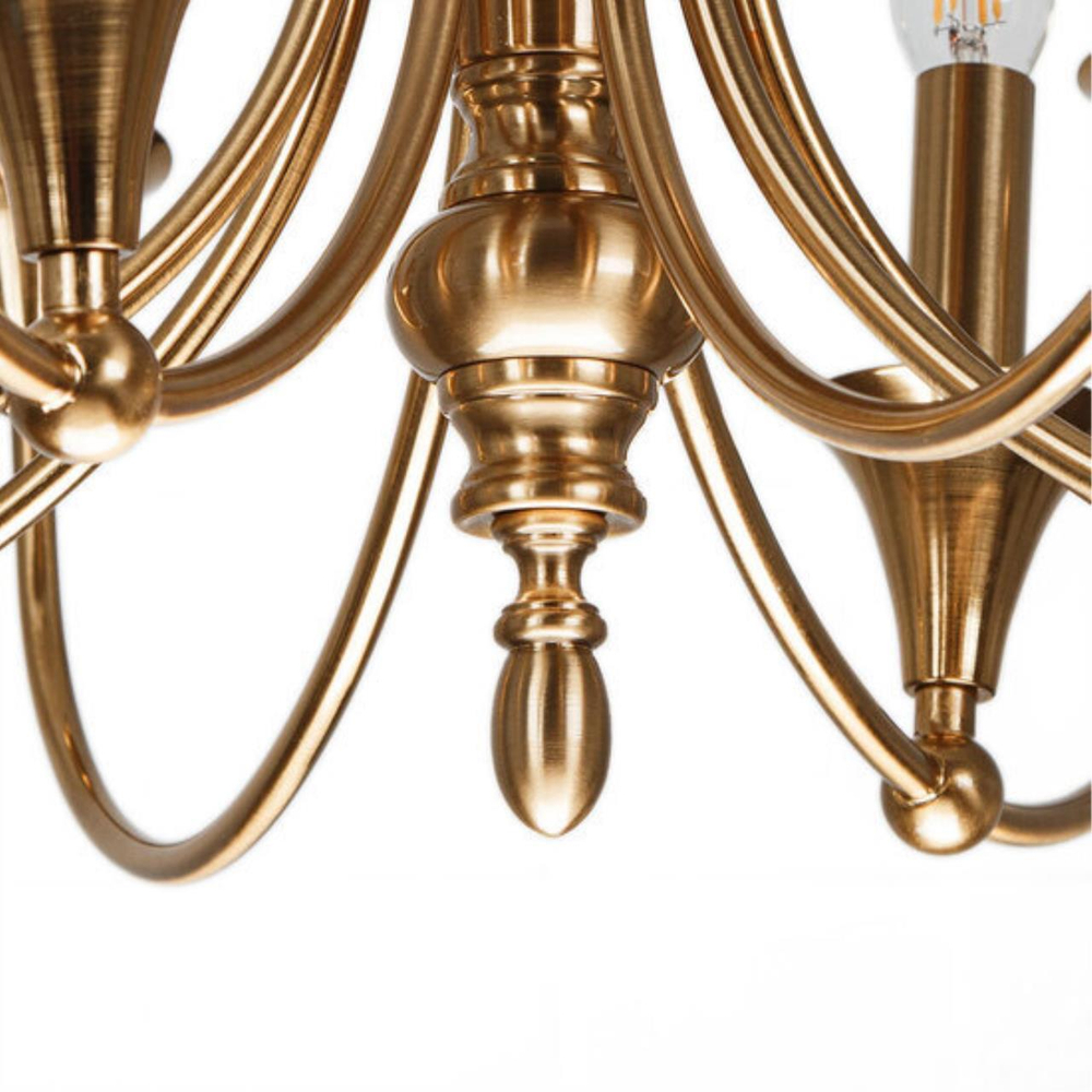 Подвесная люстра Arte Lamp COLLINETTA A4094LM-12PB