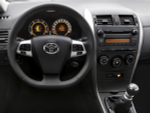 Toyota Corolla, 2007-2013, 9" Темно-серая (AFX-TY95)