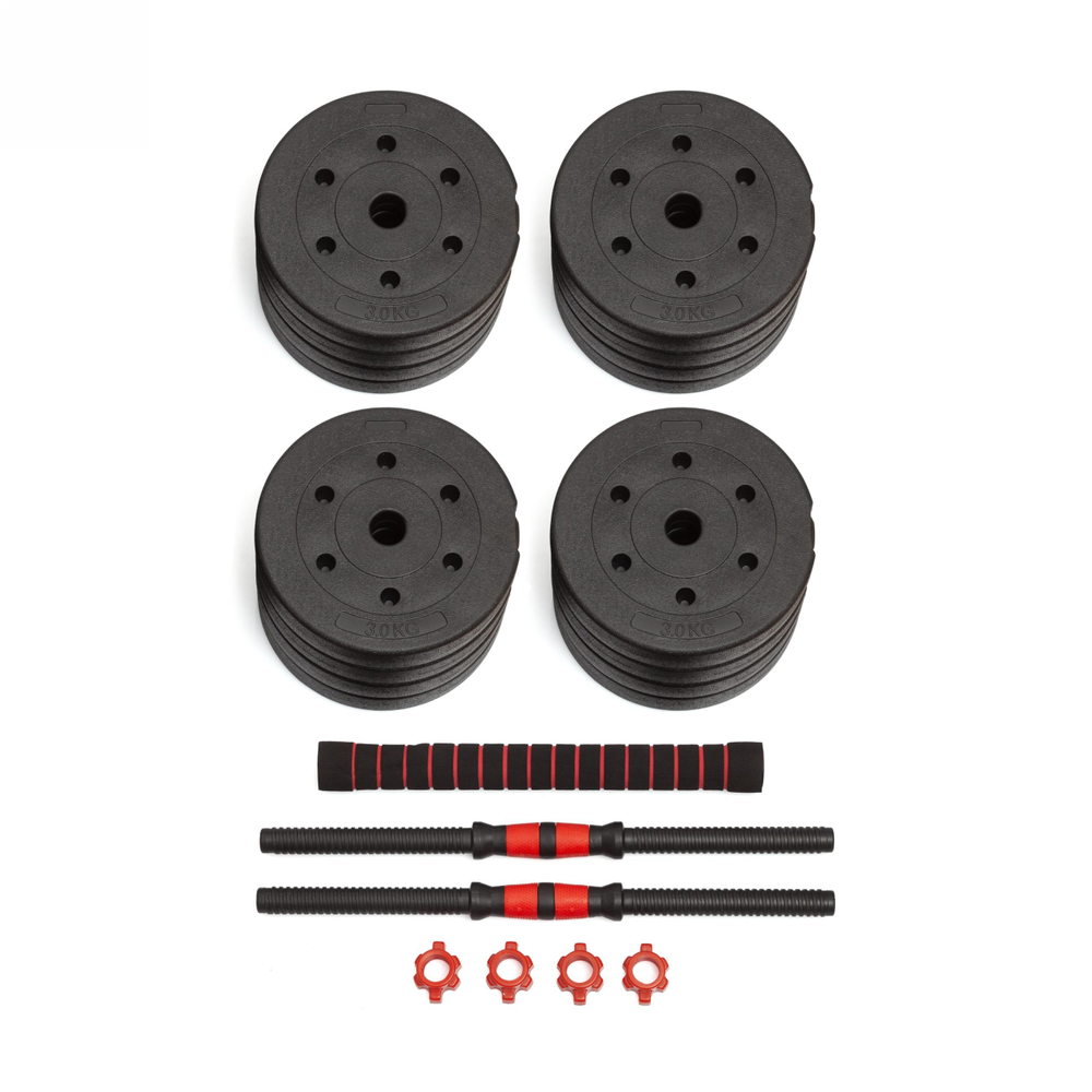 Гантели разборные с грифом, 50 кг. (2 шт. х 25 кг.) VictoryFit VF-DС500