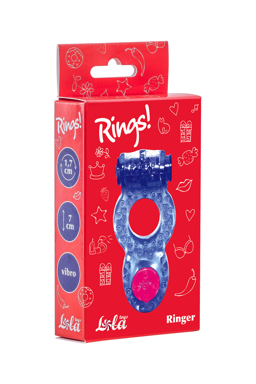 Эрекционное кольцо Rings Ringer purple 0114-71Lola