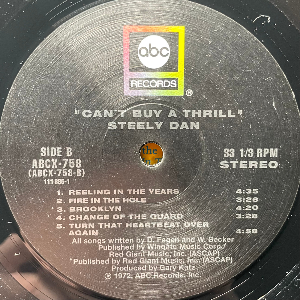 Steely Dan ‎– Can't Buy A Thrill (Германия 2000г.)