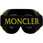 Moncler Functional Glasses Unisex Black Lens With Yellow Frame