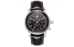 ZEPPELIN Quartz Movement 50 meter Water Resistance Men"s Watches Watch 42mm Black Dial Stainless Steel Case