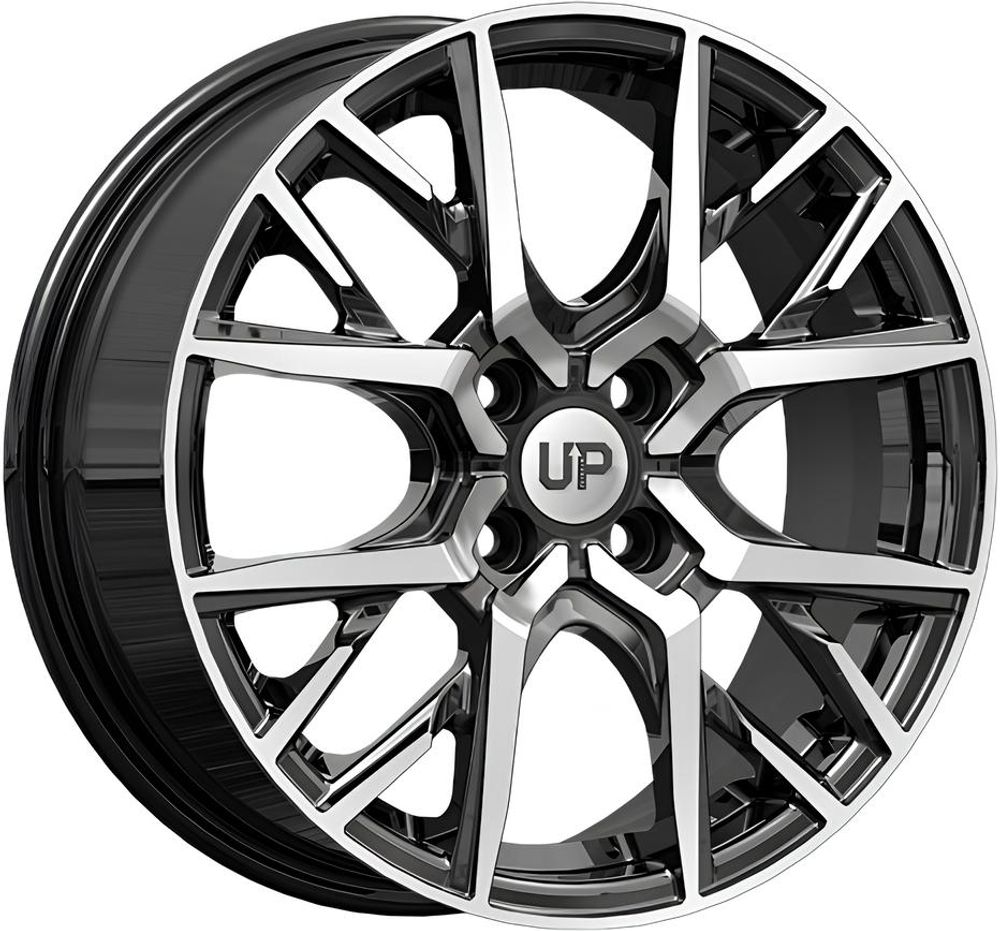 Wheels UP Up124 6.5x16 4x108 ET 38 Dia 63.4 (silver)
