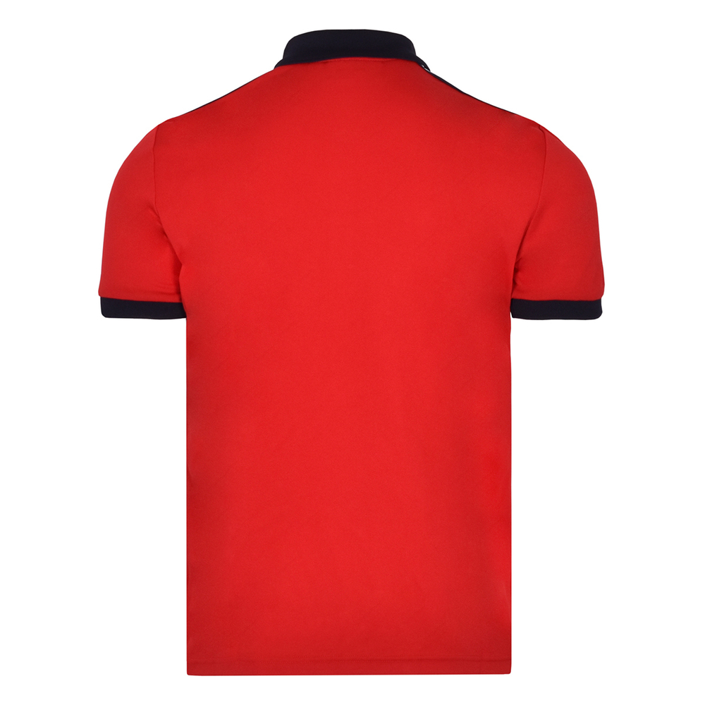 Мужское поло теннисное Sergio Tacchini Nabo Polo - red/navy