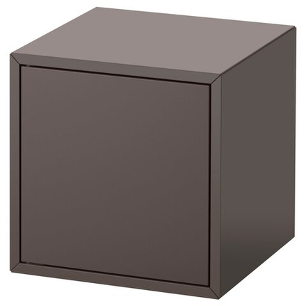 IKEA EKET  (ИКЕА ЕКЕТ)  -  Шкаф с дверцей - тёмно-серый 35x35x35 см