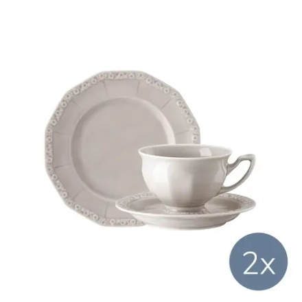 Rosenthal Кофейный набор Maria Pale Orchid на 2 персоны 1043040716810221 + 1043040716814741 + 1043040716814742