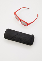 Спортивные очки HILX Syndicate / Matt Solid Ferrari Red / Gold Lens