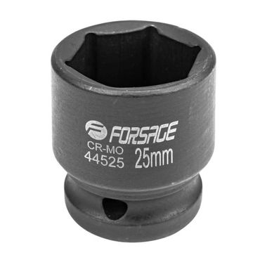 Головка ударная 25мм (6гр.), 1/2'' Forsage F-44525