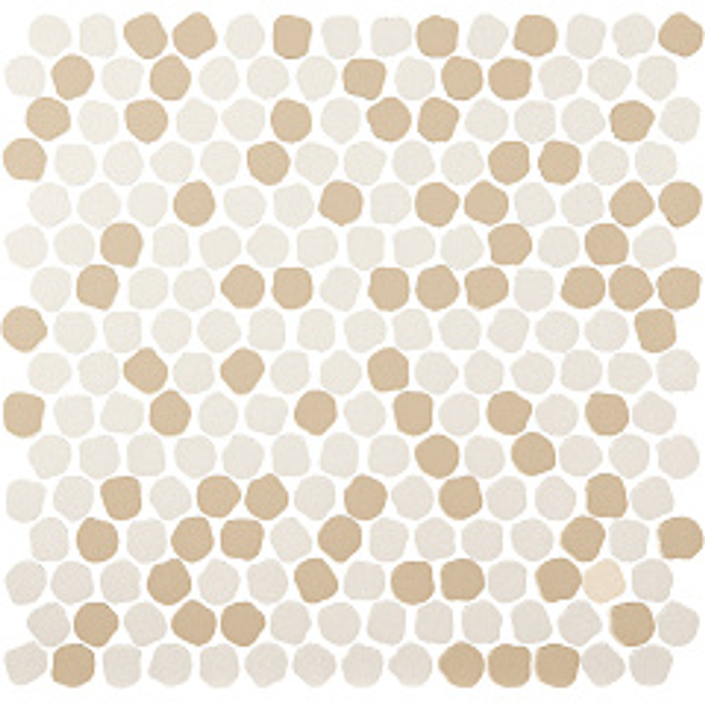 Мозаика / Керамогранит DECORATORI BASSANESI BONBON Mix E: White / Ecru 30,5x30,5 арт. BONBONMIXE