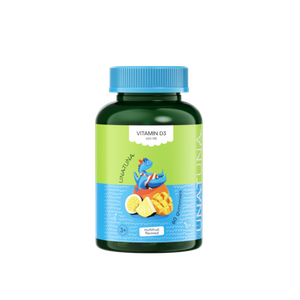 UNATUNA Vitamin D3 kids, детский, вкус мультифрукт