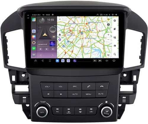 Магнитола для Lexus RX300 U10, Toyota Harrier 1 1997-2003 - Kuberg EW-9277 QLed+2K, Android 13, Быстрейшая, CarPlay, 4G SIM-слот