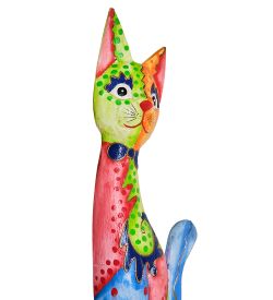 Decor and Gift 99-284 Статуэтка «Кошка» 80 см (албезия, о.Бали)