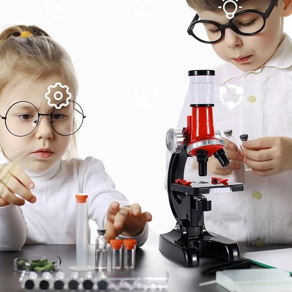 Mikroskop \ микроскоп \ Microscope red