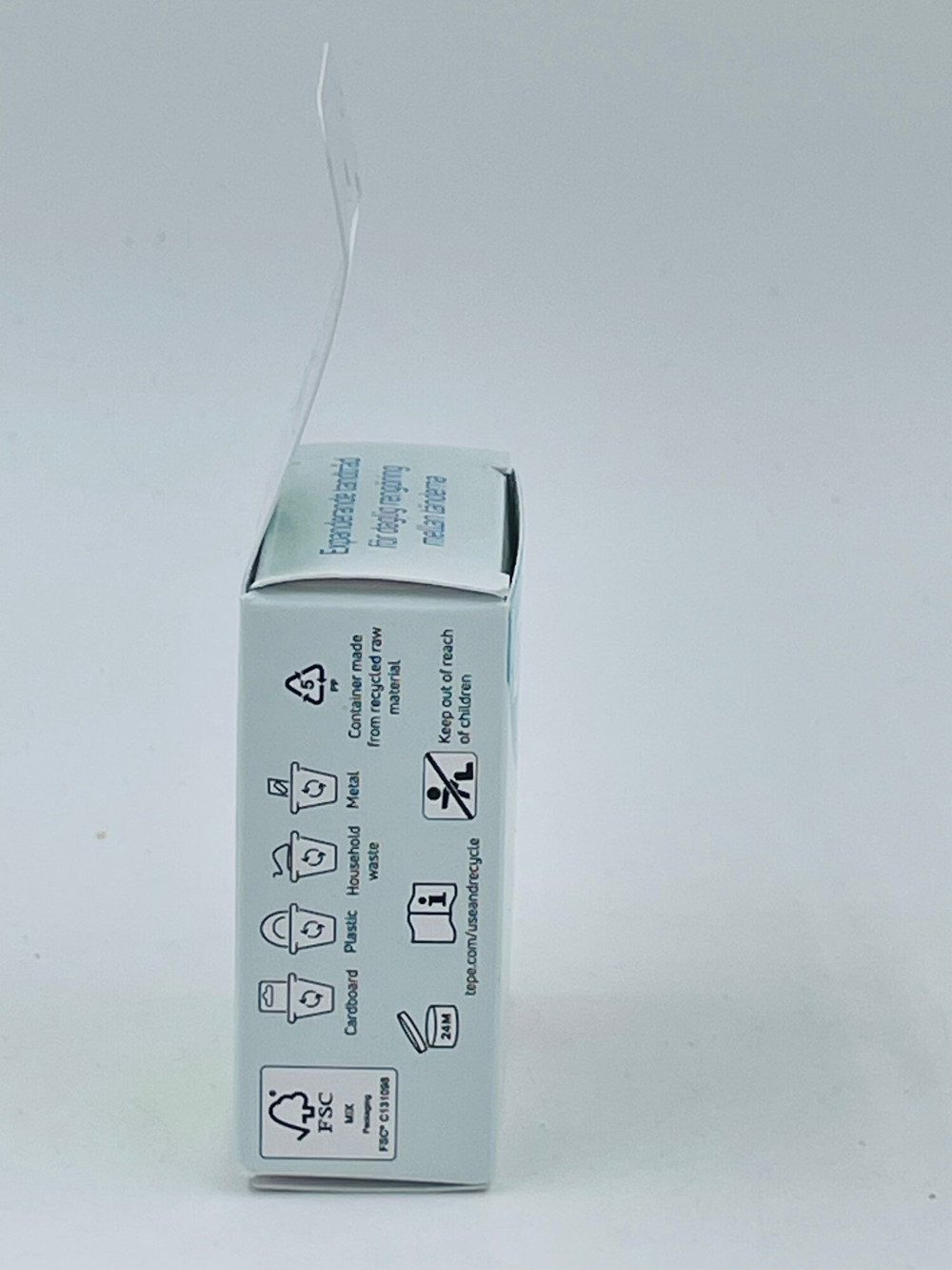 Зубная нить TePe Dental Floss вощеная, расширяющаяся, с маслом авокадо и мяты, 40 м