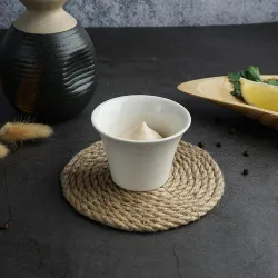 Соусник 70 мл d 7 см h4,8 см Mini Mix круглый белый фарфор P.L. Proff Cuisine [6]