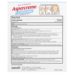 Aspercreme, Обезболивающий пластырь с 4% лидокаином, максимальная сила, без отдушек, 5 пластырей (10 см x 14 см) каждый