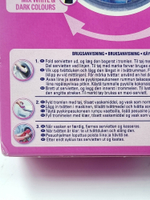 Салфетки Vanish  ловушка для цвета anti colour transfer sheets, в упаковке 16 салфеток (до 32 стирок), Дания