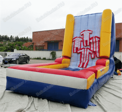 Надувной батут "Прилипала" 4*3*3 м
