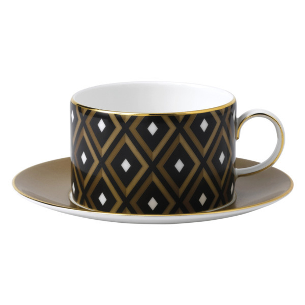 Чайная пара 220мл Wedgwood Аррис Геометрия