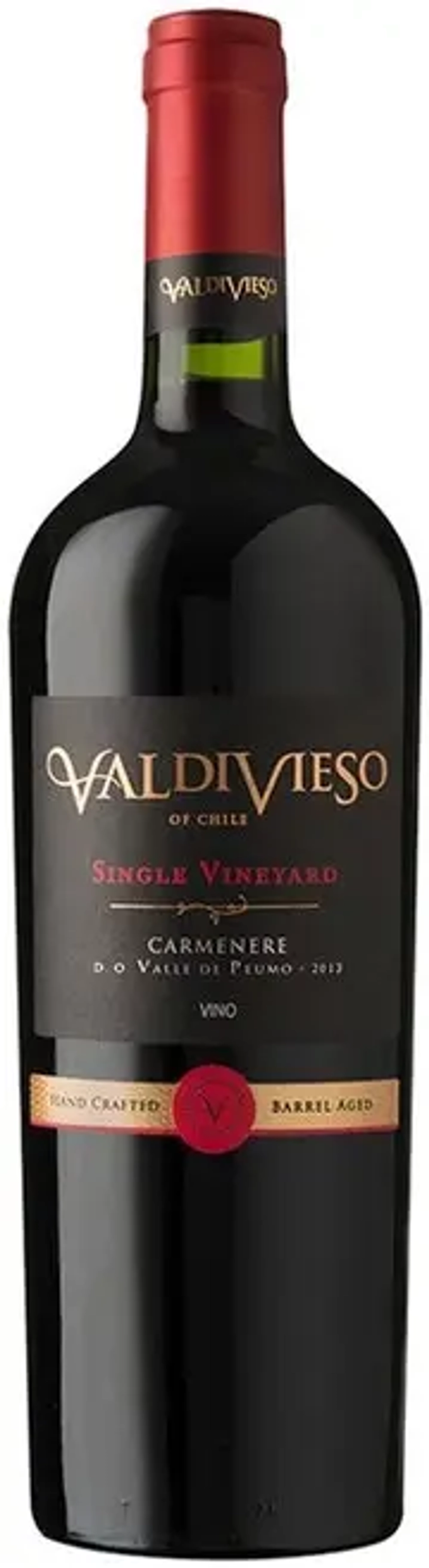 Вино Valdivieso, Single Vineyard, Carmenere, Peumo DO, 2021, 0.75 л