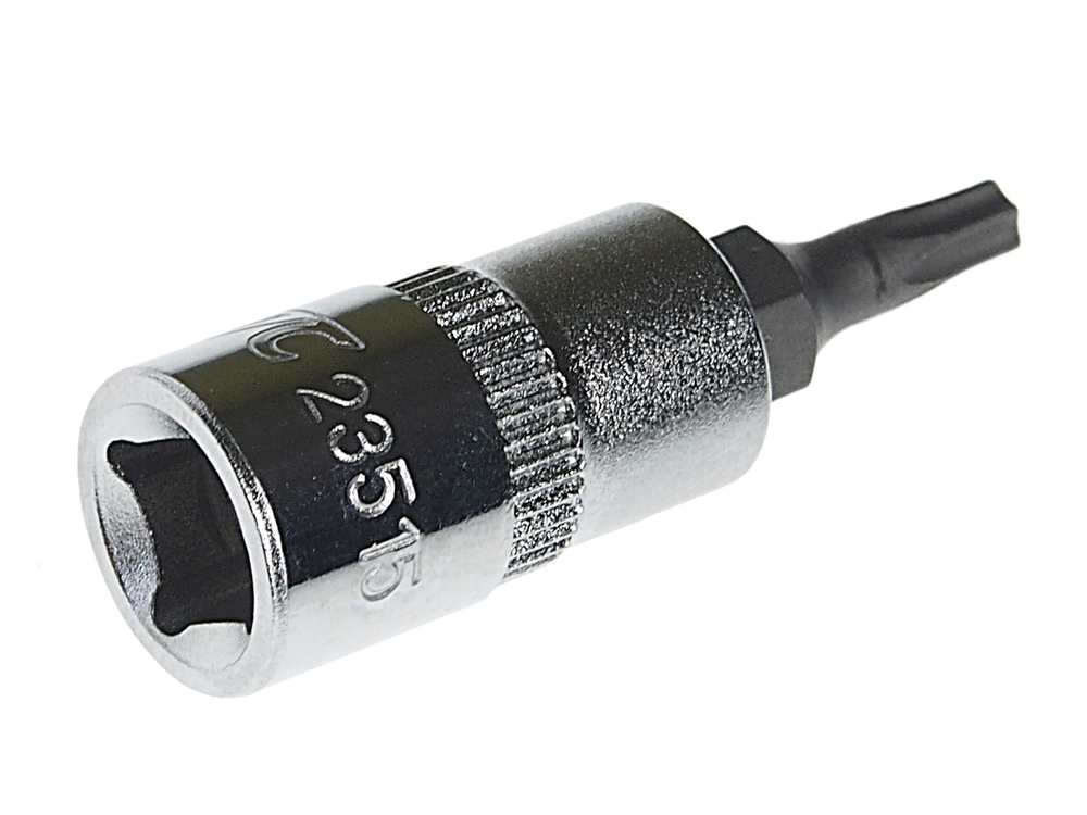 Бита-головка 1/4" TORX T15Hх37мм с отверстием JTC