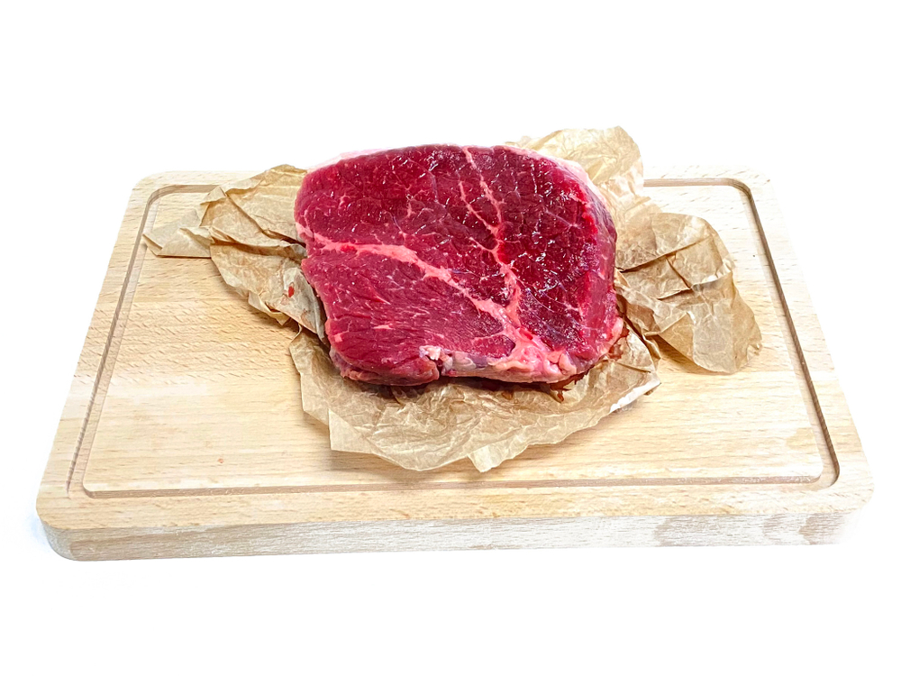 Мякоть бедра из мраморной говядины, 600г, ВУ, ПОРЦ, ROSSO -з