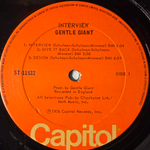 Gentle Giant ‎– Interview (Канада 1976г.)