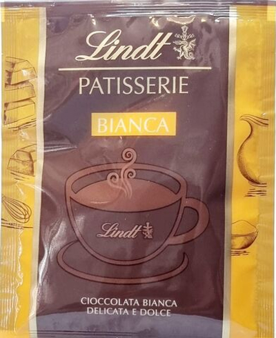 шоколад белый LINDT White Single Serve Hot Chocolate одну порцию  20 г (Из Финляндии)