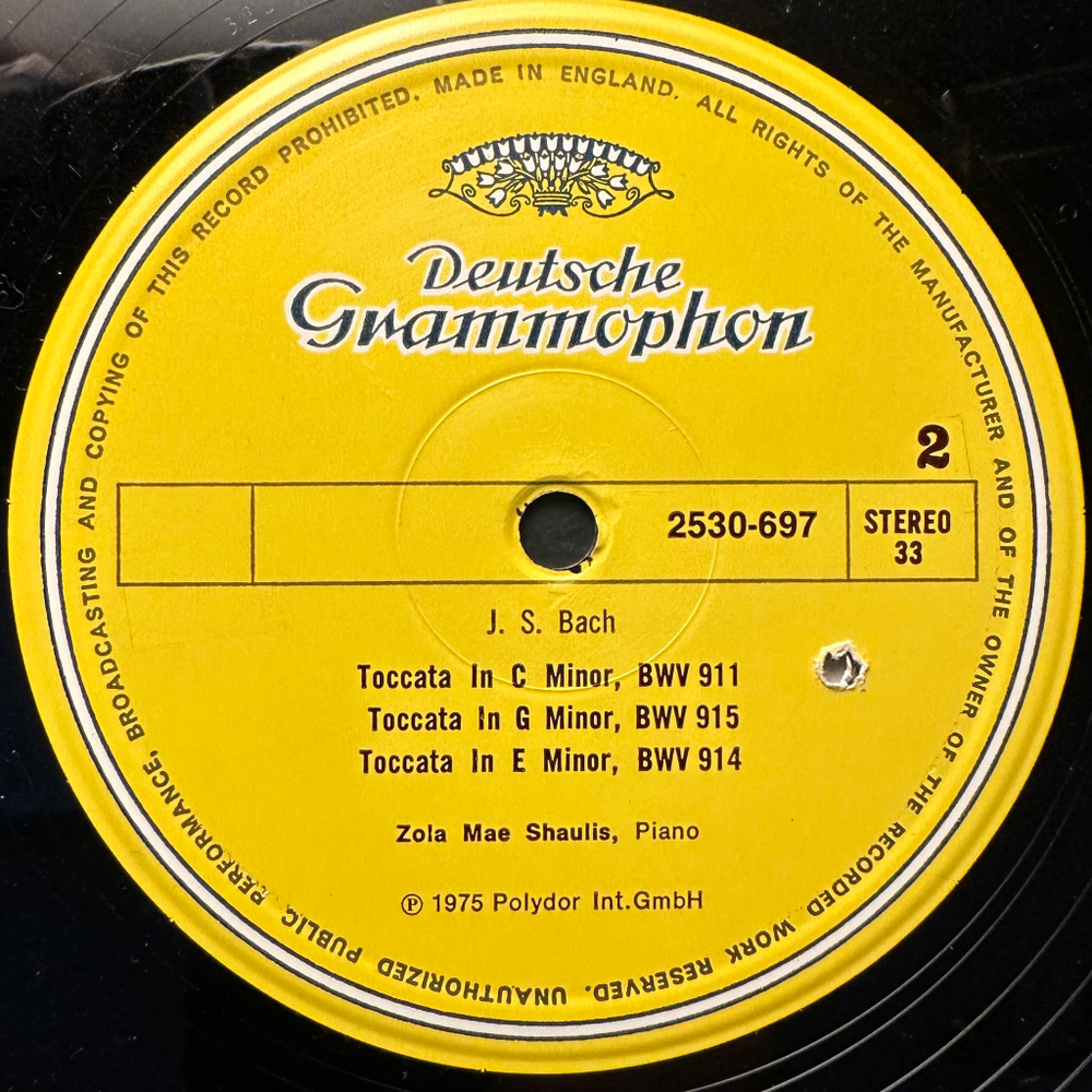 Бах- Токкаты (Германия 1976г.)