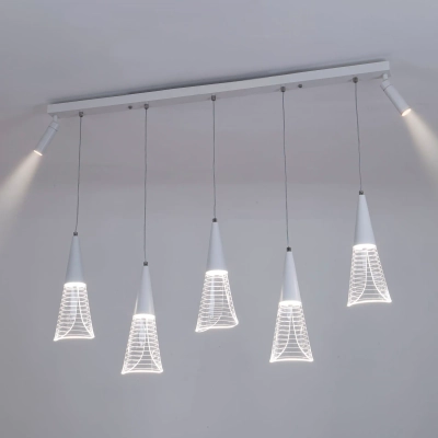 Подвесной светильник LED4U L7105-7 WТ