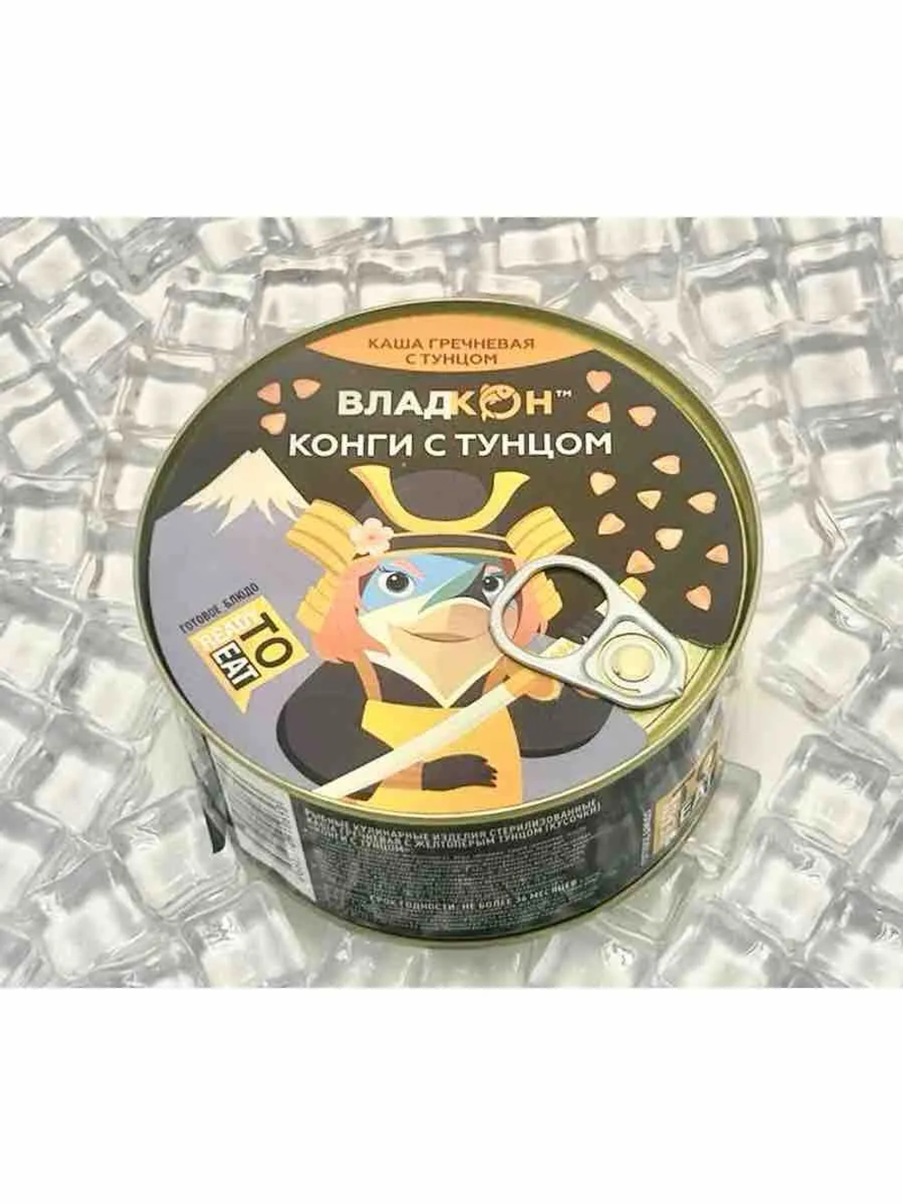 Конги с тунцом и гречневой кашой 325г
