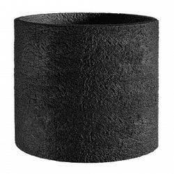 Кашпо CYLINDER BLACK MAX D40 H40