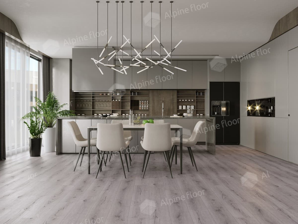 Ламинат Alpine Floor Aura 1218x198 8 мм Дуб Катания 2.4116 м2