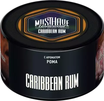 Табак для кальяна Must Have Undercoal 25г Carribean Rum (Ром)