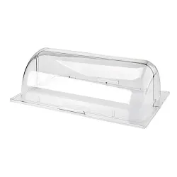 Крышка для корзины 1/1 53,6*36,2*17,6 см откидная Roll-top поликарбонат SUNNEX