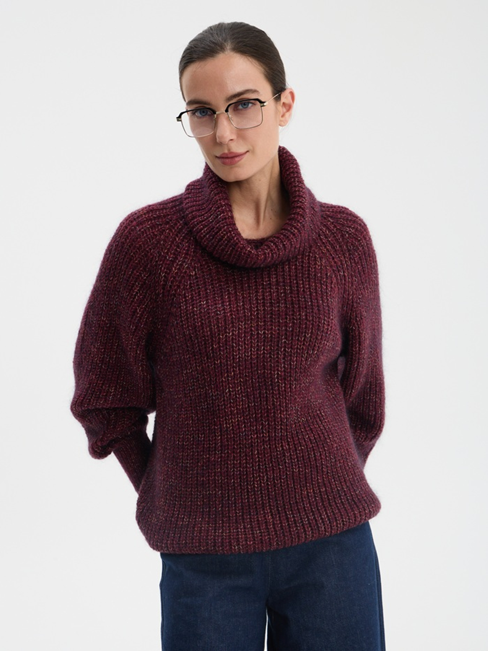 Джемпер 2775 глинтвейн TINONA