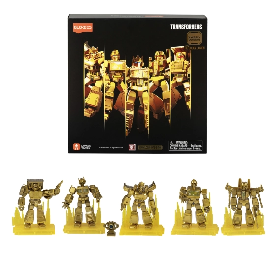 Блокис Набор конструкторов Трансформеры The Golden Lagoon Blokees