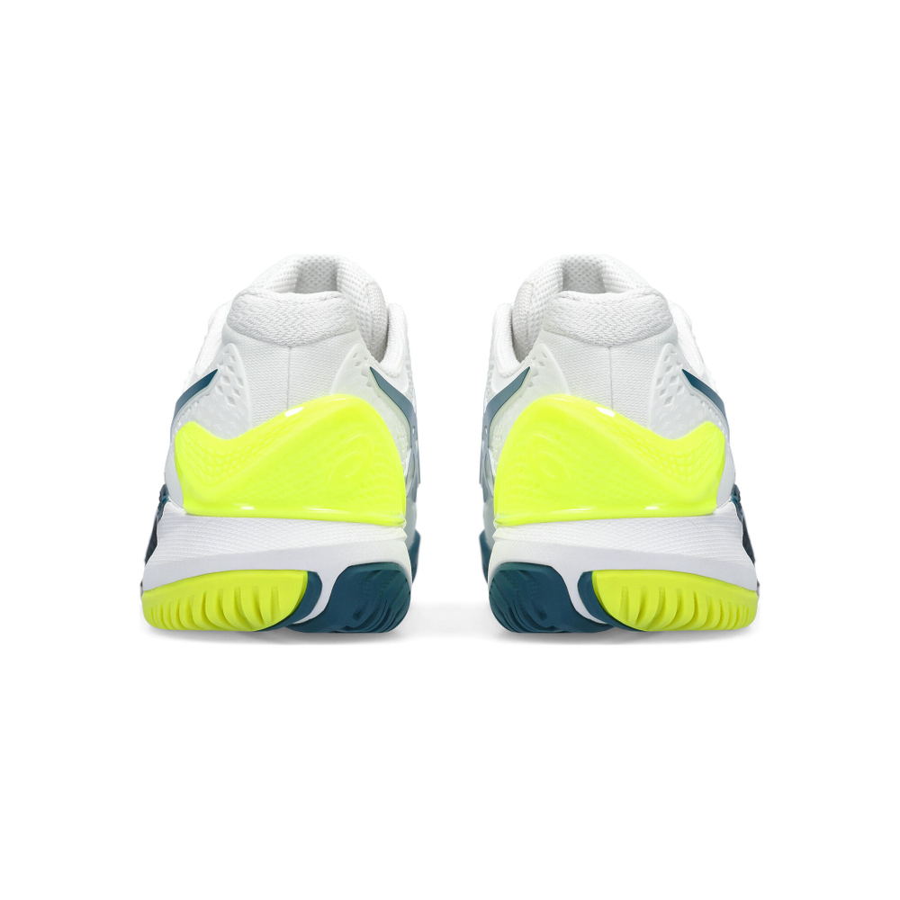 Мужские теннисные кроссовки ASICS Gel-Resolution 9 All Court Shoe Men - White, Petrol