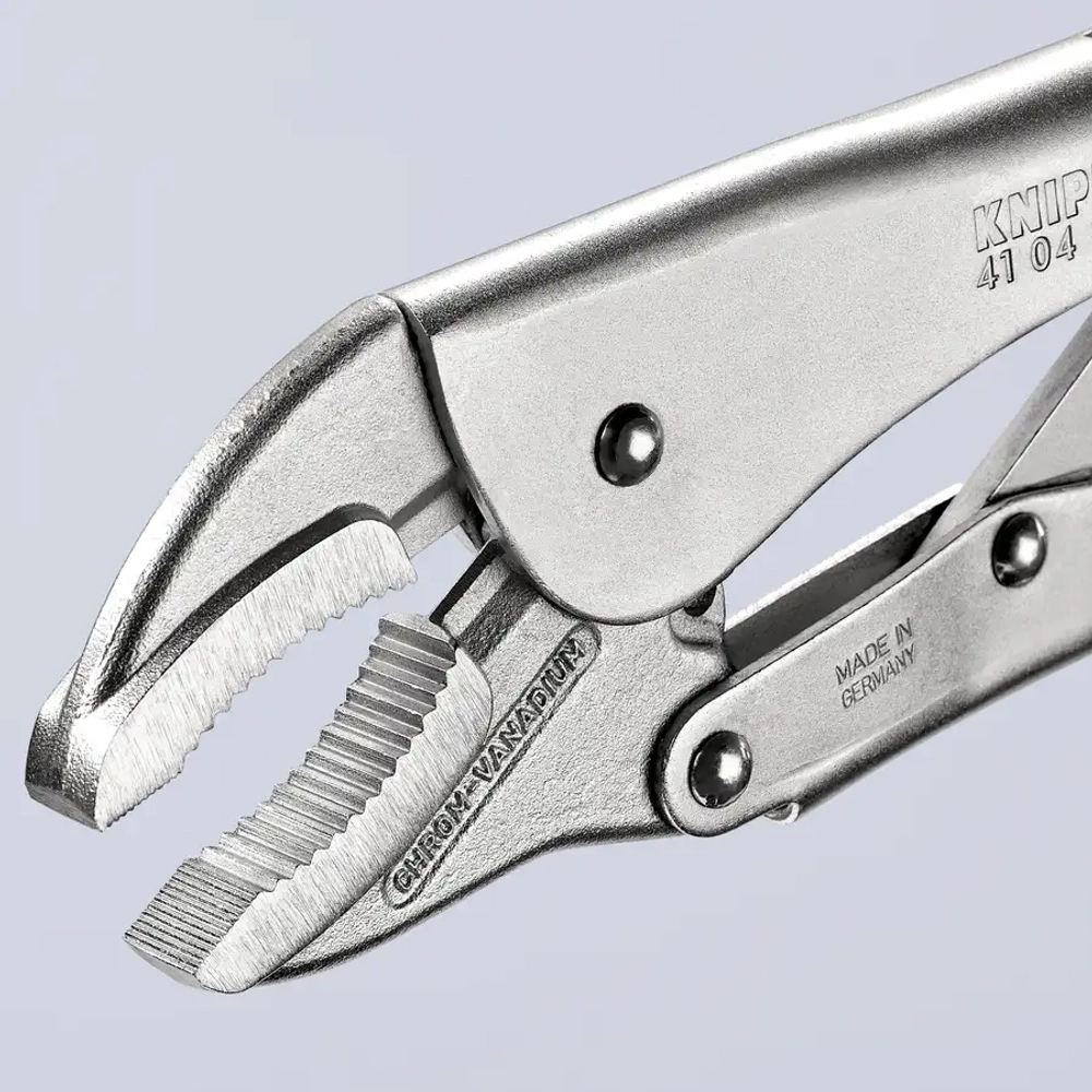 Клещи зажимные никелирование 300 мм Knipex 41 04 300