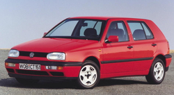 Порог правый Volkswagen Golf 3 1991-2002 (1мм)