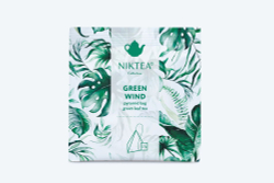 Чай в пирамидках зеленый NIKTEA Green Wind, NIKTEA Зелёный ветер