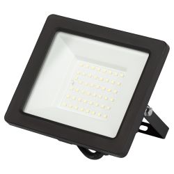 Прожектор светодиодный уличный ЭРА LPR-042-3-65K-050 50Вт 6500K IP65 встроенное фотореле гарантия 2 года | Прожекторы Стандарт