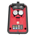 Лазерный уровень QBC RED Basic SET, 10 м, красный луч, батарейки, резьба 1/4"// MTX