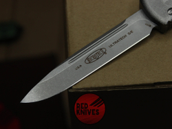 Нож Microtech Ultratech Standard S/E A+++ - серая рукоять, клинок апокалиптик