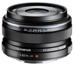 Olympus 17mm f/1.8, черный