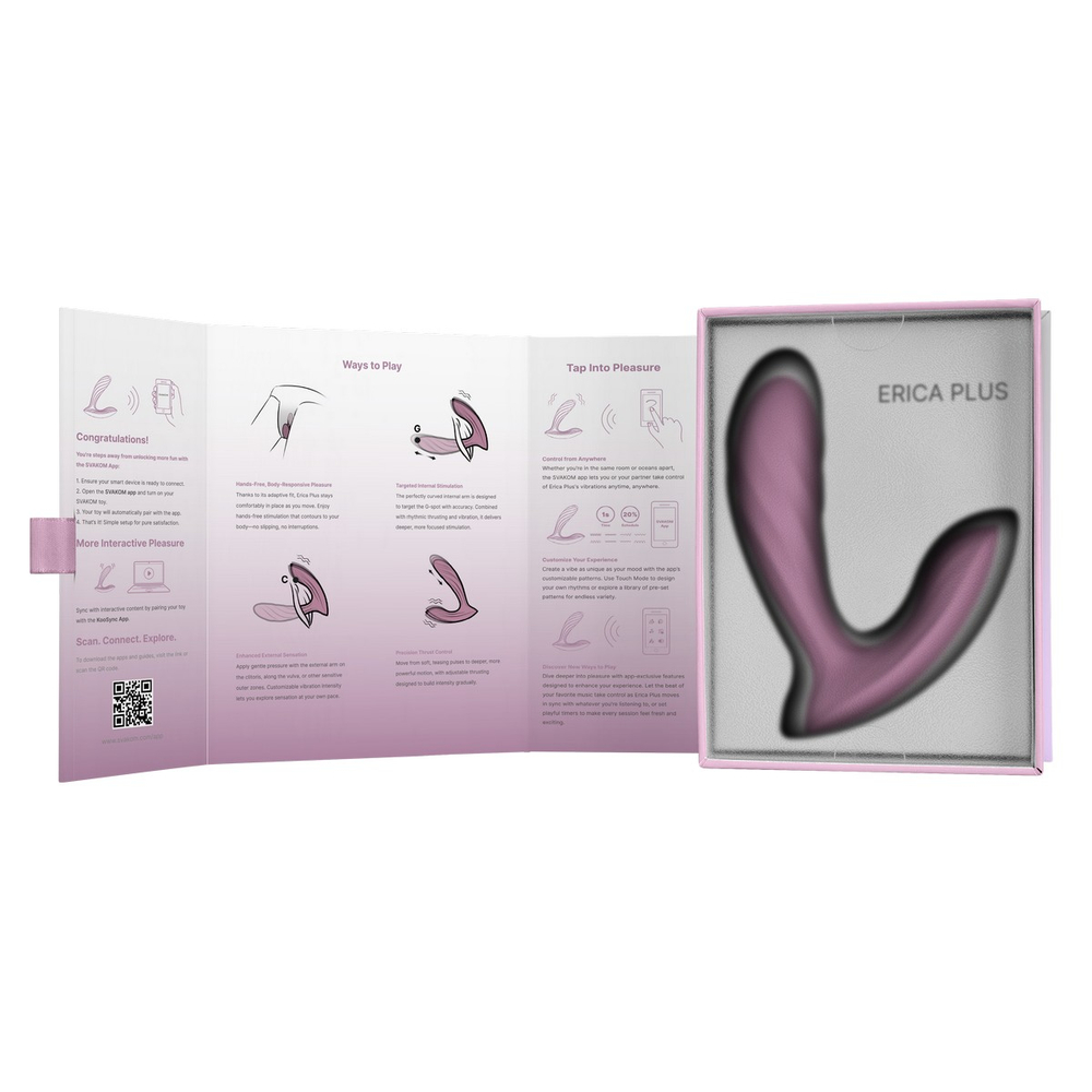 Svakom Erica Plus - Интерактивный вибромассажер