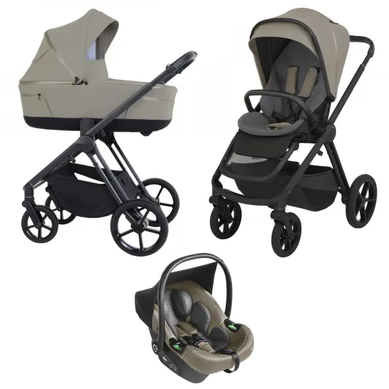 Коляска Espiro Miloo 3 в 1 Cashmere Gray (217)