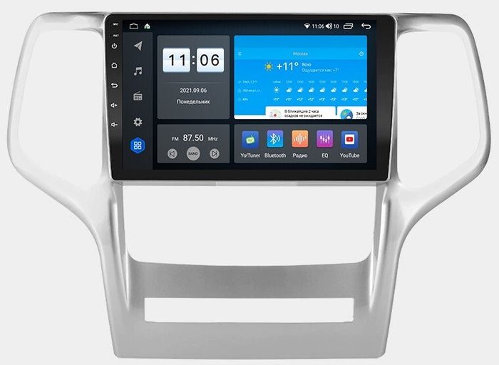 Магнитола для Jeep Grand Cherokee 2010-2013 - AK408R9-MTK-LTE Android 10, SIM-слот