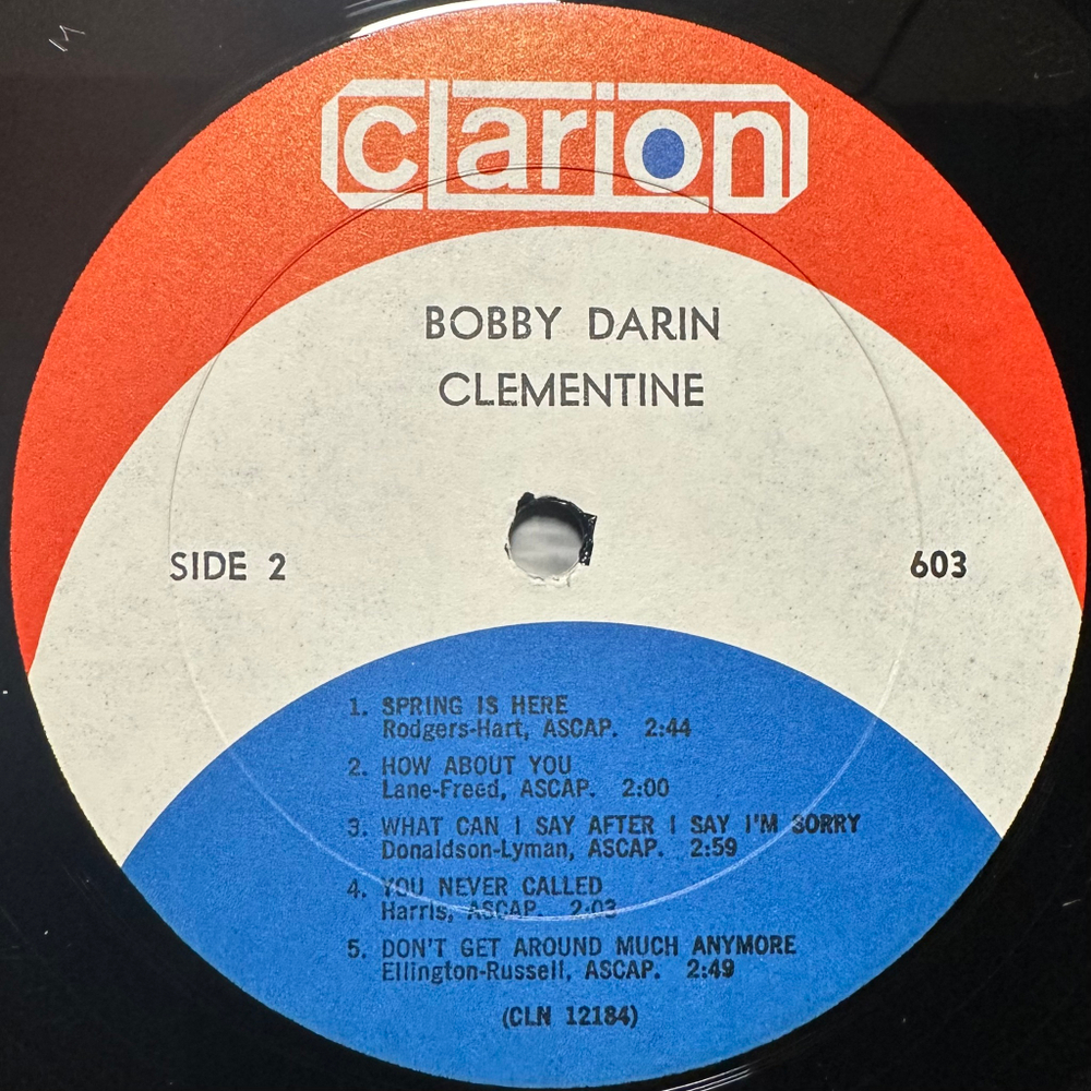 Bobby Darin - Clementine (США 1965г.)